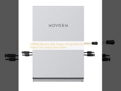 2400WH شرفة تخزين الطاقة الشمسية محطة توليد الكهرباء شرفة توفير التكاليف النظام الشمسي