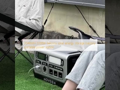 2048WH 2200W شرفة تخزين الطاقة الشمسية شرفة محطة الطاقة المحمولة