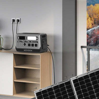 نظام تخزين الطاقة المحمول متعدد الاستخدامات 2200W 2048WH للبالكون