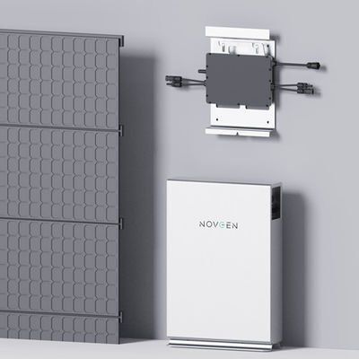 بطارية LiFePO4 الطاقة المتجددة شرفة نظام شمسي 2400Wh OEM ODM تقبل